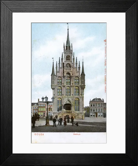 Framed Print : Gouda - The Netherlands - City Hall Framed Print : Gouda - The Netherlands - City Hall