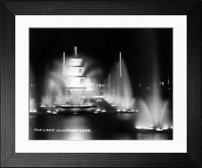 Framed Print : British Empire Exhibition - Glasgow, Scotland, 1938