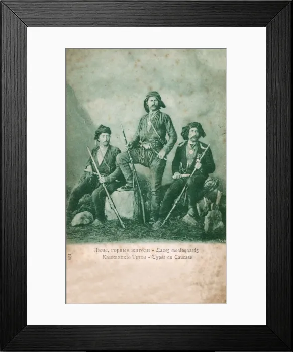 Framed Print : Three Laz men - Black Sea Coast, Georgia Framed Print : Three Laz men - Black Sea Coast, Georgia