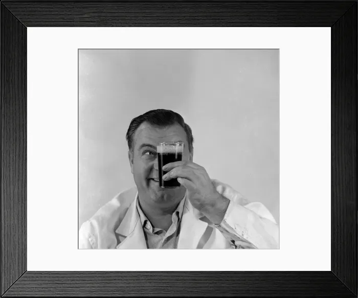 Framed Print : Advertisement for Manns brown ale Framed Print : Advertisement for Manns brown ale