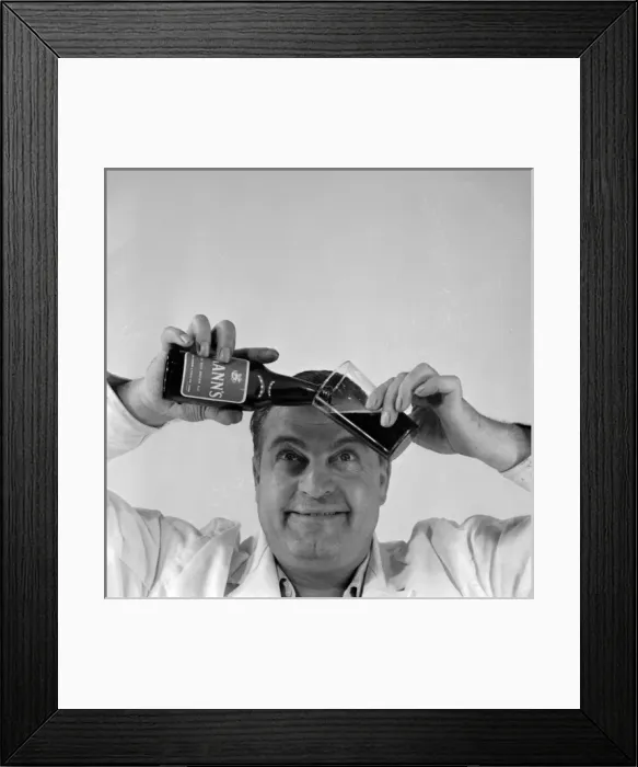 Framed Print : Advertisement for Manns brown ale Framed Print : Advertisement for Manns brown ale