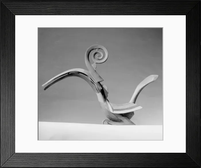 Framed Print : A Mounted African Wooden carving Framed Print : A Mounted African Wooden carving