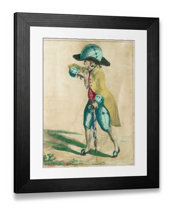 Framed Print : The balloon mania which swept across Europe Framed Print : The balloon mania which swept across Europe