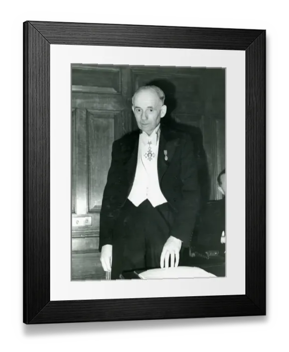 Framed Print : Sir H. M. Garner, KBE, CB, MA, FRAeS Framed Print : Sir H. M. Garner, KBE, CB, MA, FRAeS