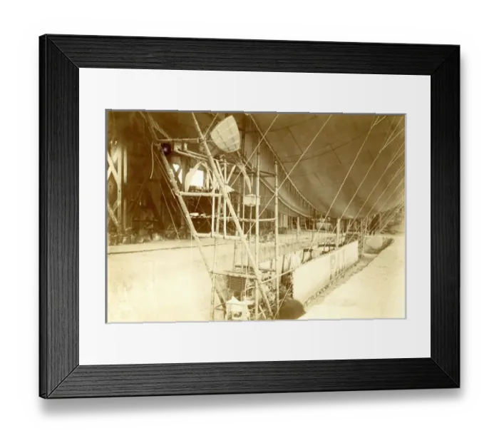Framed Print : Severo?s airship PAX of 1902 Framed Print : Severo?s airship PAX of 1902