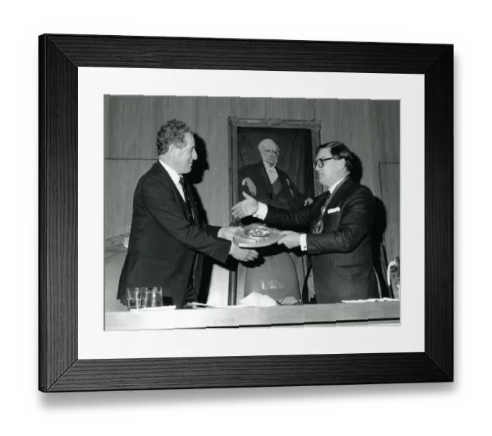 Framed Print : Dr John William Fozard, OBE, FEng, FRAeS, 1928-1996, RAe? Framed Print : Dr John William Fozard, OBE, FEng, FRAeS, 1928-1996, RAe?