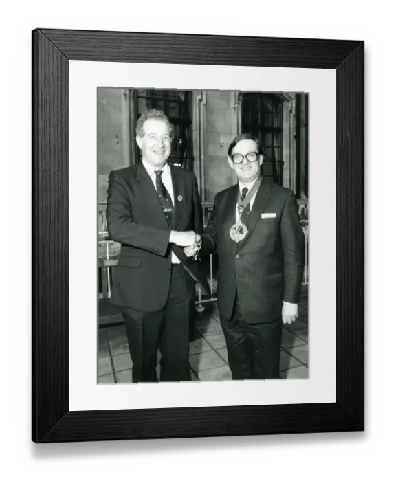 Framed Print : Dr John William Fozard, OBE, FEng, FRAeS, 1928-1996, RAe? Framed Print : Dr John William Fozard, OBE, FEng, FRAeS, 1928-1996, RAe?