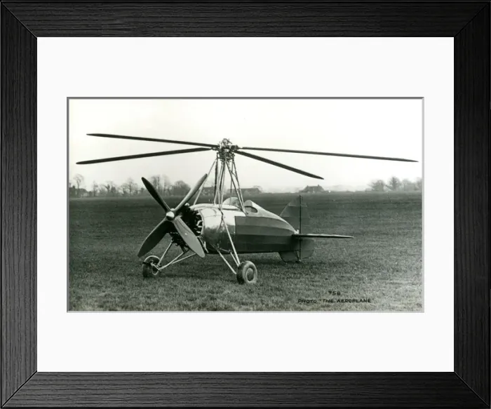 Framed Print : The second Kay Gyroplane Framed Print : The second Kay Gyroplane