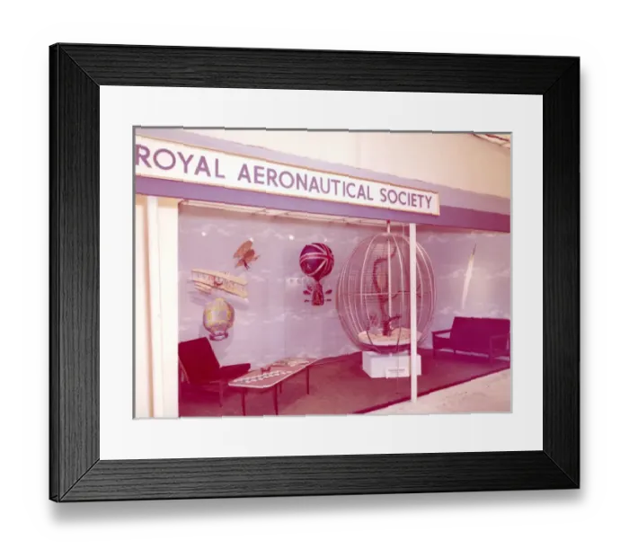 Framed Print : In 1966, for the first time, the Royal Aeronautical Soci? Framed Print : In 1966, for the first time, the Royal Aeronautical Soci?