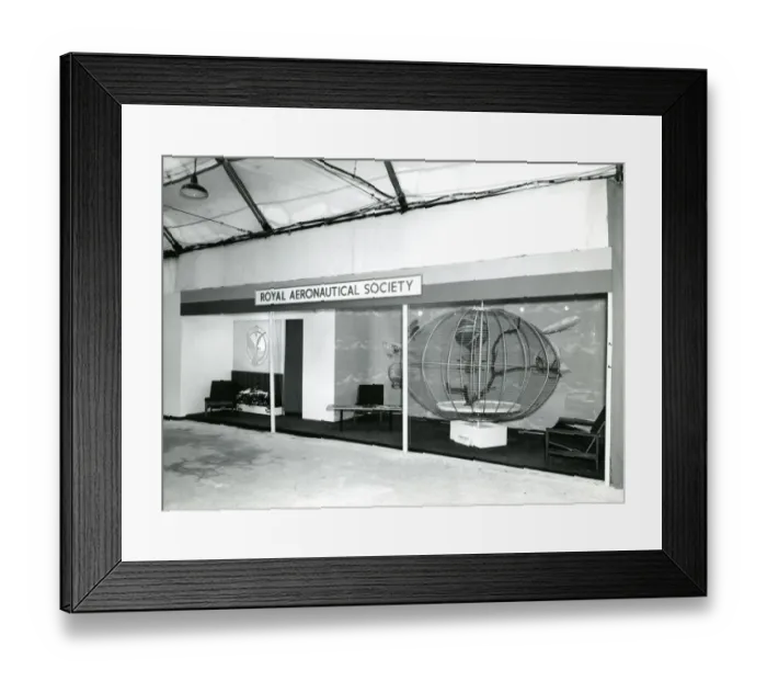 Framed Print : In 1966, for the first time, the Royal Aeronautical Soci?