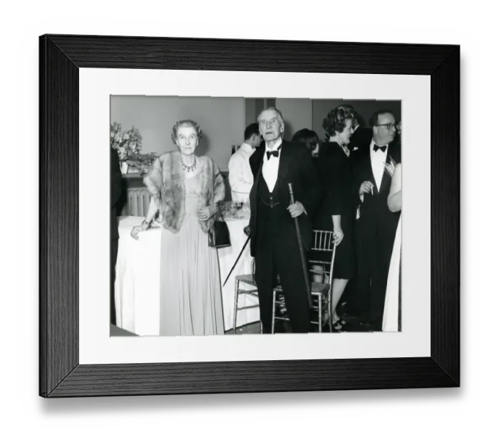 Framed Print : Brigadier General Sir Osborne and Lady Mance at the Cent? Framed Print : Brigadier General Sir Osborne and Lady Mance at the Cent?
