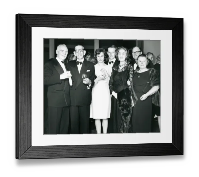Framed Print : Among the guests at the Centenary Conversazione held at ? Framed Print : Among the guests at the Centenary Conversazione held at ?