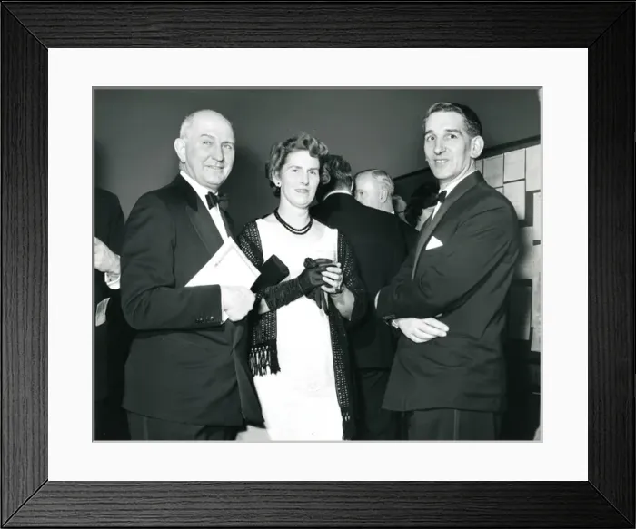 Framed Print : Guests at the Centenary Conversazione held at the Scienc? Framed Print : Guests at the Centenary Conversazione held at the Scienc?
