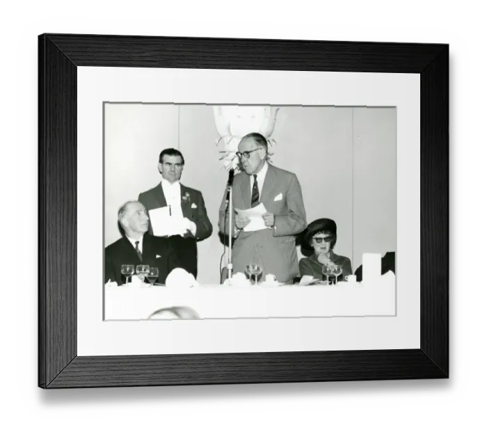 Framed Print : Sir Roy Fedden, RAeS President 1938-1940 and 1944-1945 r? Framed Print : Sir Roy Fedden, RAeS President 1938-1940 and 1944-1945 r?