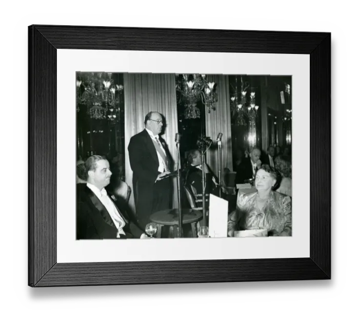 Framed Print : Lord Brabazon of Tara, President of the Royal Aero Club, ? Framed Print : Lord Brabazon of Tara, President of the Royal Aero Club, ?