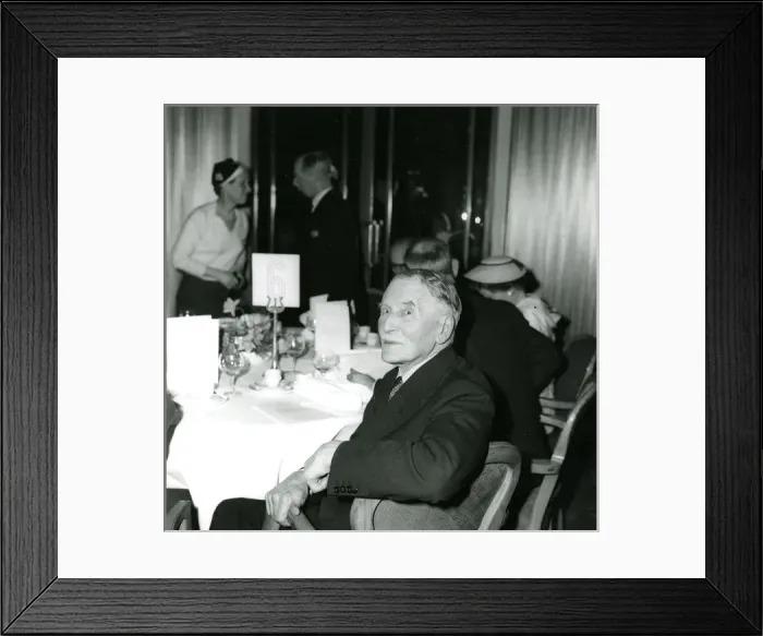 Framed Print : Brigadier General Sir Osborne Mance, the Society?s longe? Framed Print : Brigadier General Sir Osborne Mance, the Society?s longe?