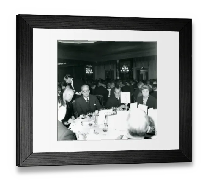 Framed Print : From left: Lord Sempill, Sir George Gardner, ACM Sir Fra? Framed Print : From left: Lord Sempill, Sir George Gardner, ACM Sir Fra?