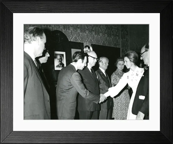 Framed Print : HRH The Princess Anne visited the headquarters of the Ro? Framed Print : HRH The Princess Anne visited the headquarters of the Ro?