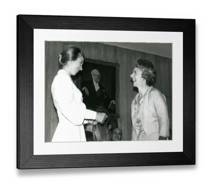 Framed Print : HRH The Princess Anne visited the headquarters of the Ro? Framed Print : HRH The Princess Anne visited the headquarters of the Ro?