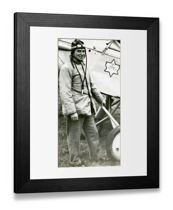 Framed Print : Griffith Brewer, the first Englishman to ride in an aero? Framed Print : Griffith Brewer, the first Englishman to ride in an aero?