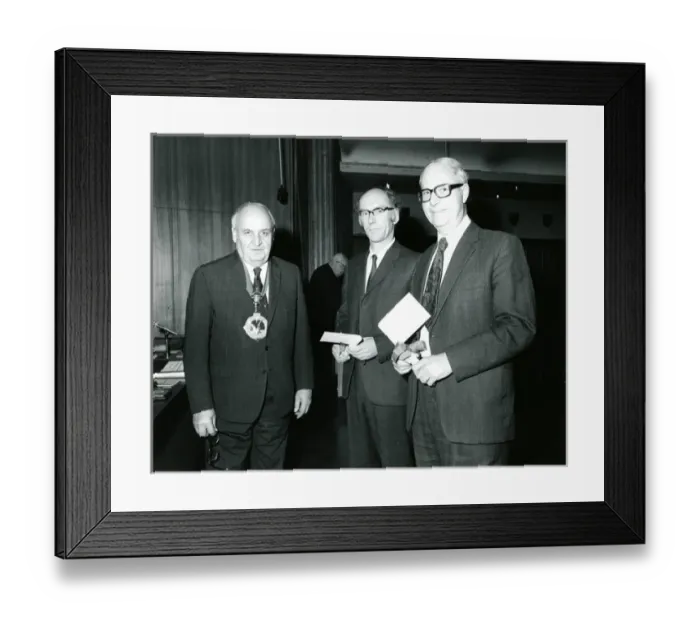 Framed Print : Charles Abell, OBE, FSLAET, CEng, FRAeS, 1910-1998, Roya? Framed Print : Charles Abell, OBE, FSLAET, CEng, FRAeS, 1910-1998, Roya?