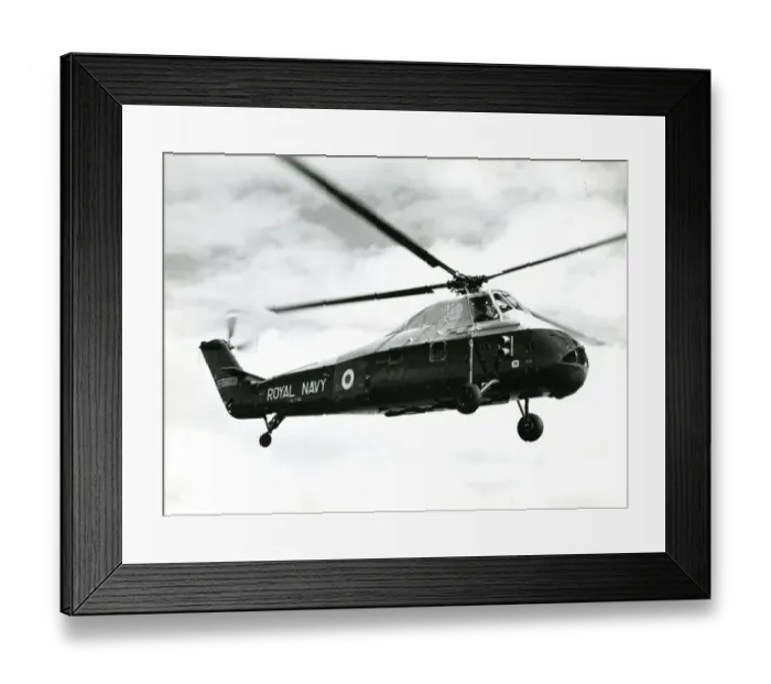 Framed Print : The second pre-production development Westland Wessex 1, ? Framed Print : The second pre-production development Westland Wessex 1, ?