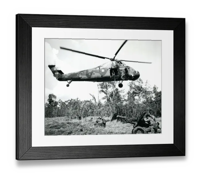Framed Print : Westland Wessex HAR2, XS675, of No103 Squadron based at ? Framed Print : Westland Wessex HAR2, XS675, of No103 Squadron based at ?