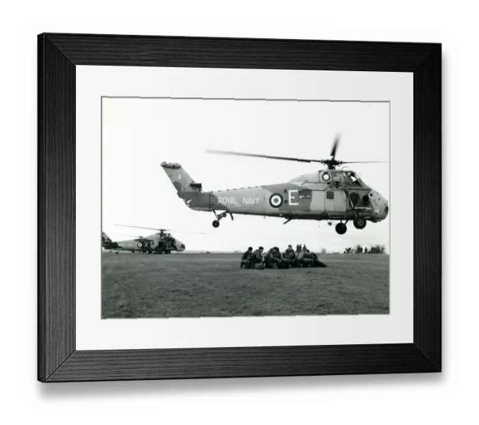 Framed Print : Westland Wessex HU5, XS483 Framed Print : Westland Wessex HU5, XS483