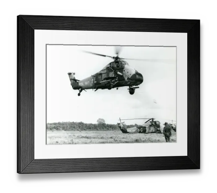 Framed Print : Westland Wessex HU5, XT454 Framed Print : Westland Wessex HU5, XT454
