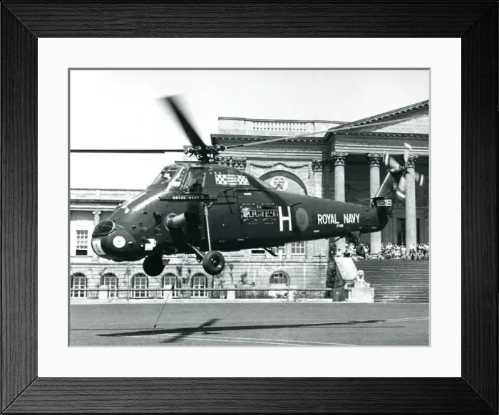 Framed Print : Westland Wessex HU5, XT458 Framed Print : Westland Wessex HU5, XT458