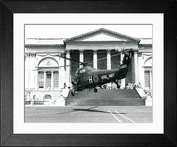 Framed Print : Westland Wessex HU5, XT458 Framed Print : Westland Wessex HU5, XT458