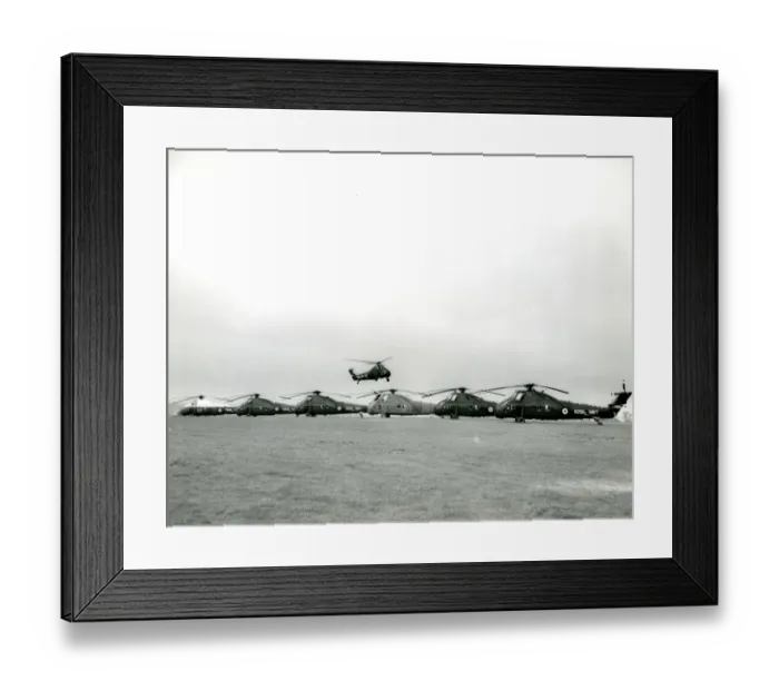 Framed Print : Pre-production and production Westland Wessex helicopter? Framed Print : Pre-production and production Westland Wessex helicopter?