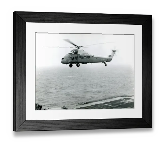 Framed Print : Westland Wessex 60, G-ATCA, of Bristow Helicopters Framed Print : Westland Wessex 60, G-ATCA, of Bristow Helicopters