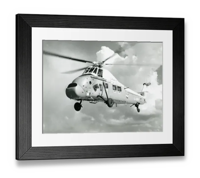 Framed Print : Westland Wessex 60, G-ASWI, of Bristow Helicopters Framed Print : Westland Wessex 60, G-ASWI, of Bristow Helicopters