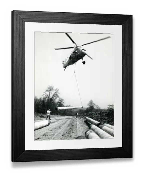 Framed Print : Westland Wessex 60, G-ATCA, of Bristow Helicopters Framed Print : Westland Wessex 60, G-ATCA, of Bristow Helicopters