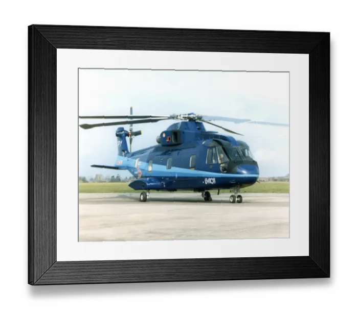 Framed Print : EH Industries (later AgustaWestland) EH101 PP1, ZF641, t? Framed Print : EH Industries (later AgustaWestland) EH101 PP1, ZF641, t?