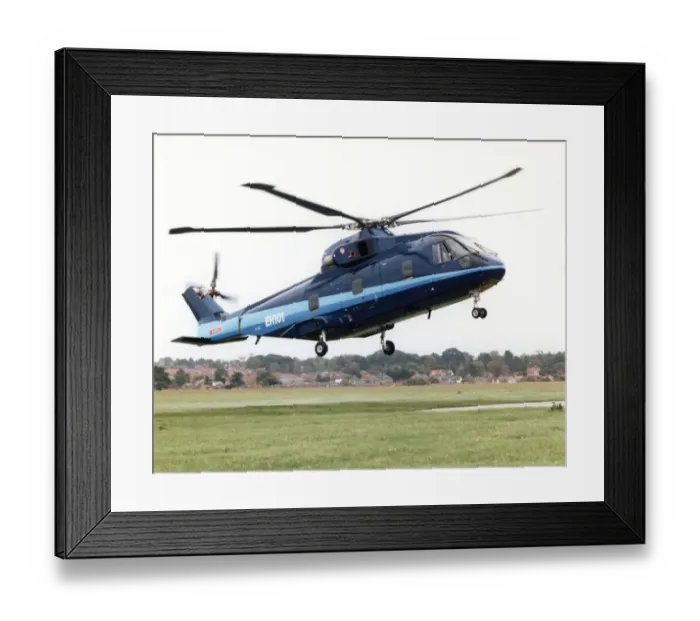 Framed Print : EH Industries (later AgustaWestland) EH101 PP1, ZF641, t? Framed Print : EH Industries (later AgustaWestland) EH101 PP1, ZF641, t?