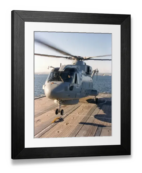 Framed Print : EH Industries (later AgustaWestland) EH101 PP5, ZF649, t?