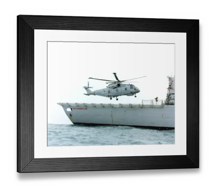 Framed Print : EH Industries (later AgustaWestland) EH101 PP5, ZF649, t? Framed Print : EH Industries (later AgustaWestland) EH101 PP5, ZF649, t?