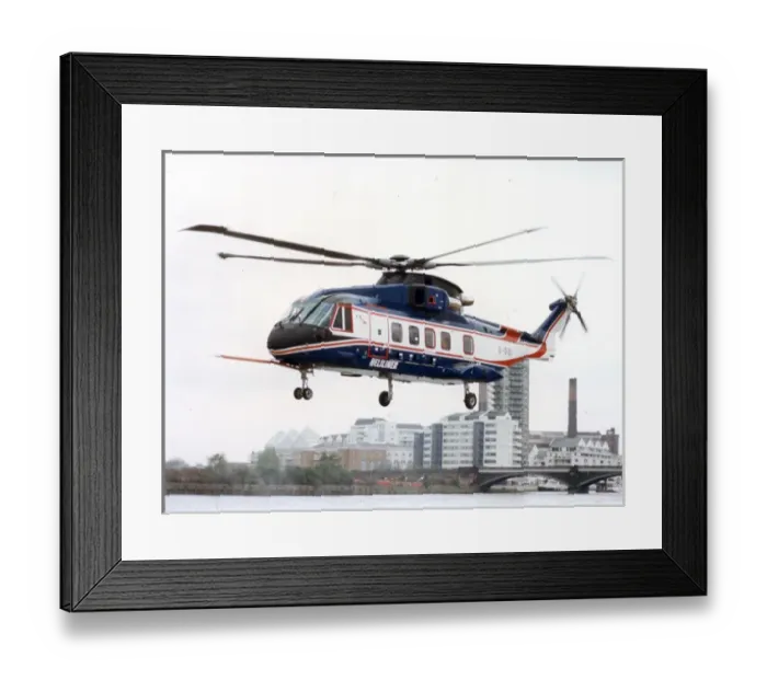 Framed Print : EH Industries (later AgustaWestland) EH101 PP8 Heliliner? Framed Print : EH Industries (later AgustaWestland) EH101 PP8 Heliliner?