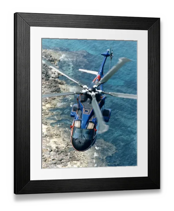 Framed Print : EH Industries (later AgustaWestland) EH101 PP8 Heliliner? Framed Print : EH Industries (later AgustaWestland) EH101 PP8 Heliliner?