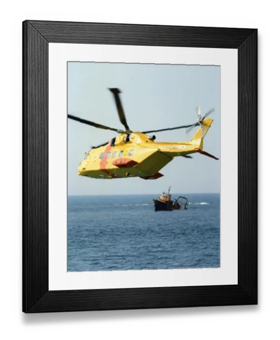 Framed Print : EH Industries (later AgustaWestland) EH101 PP9, I-LIOI, ? Framed Print : EH Industries (later AgustaWestland) EH101 PP9, I-LIOI, ?