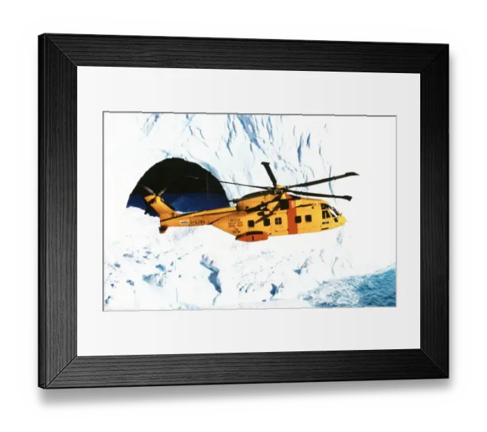 Framed Print : EH Industries (later AgustaWestland) EH101 PP9, I-LIOI, ?