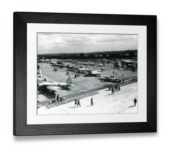 Framed Print : 1947 Royal Aeronautical Society Garden Party at Radlett Framed Print : 1947 Royal Aeronautical Society Garden Party at Radlett