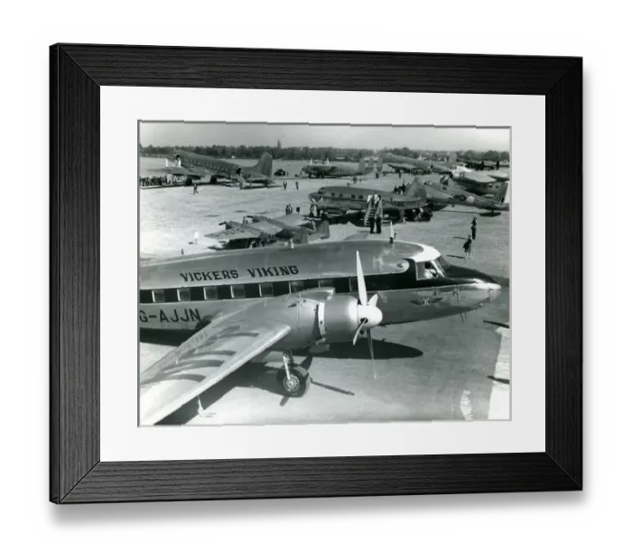 Framed Print : 1947 Royal Aeronautical Society Garden Party at Radlett Framed Print : 1947 Royal Aeronautical Society Garden Party at Radlett