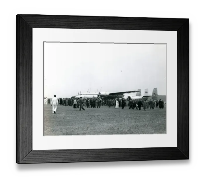 Framed Print : Airspeed Ambassador, G-AMAB, Sir Francis Bacon, of BEA a? Framed Print : Airspeed Ambassador, G-AMAB, Sir Francis Bacon, of BEA a?