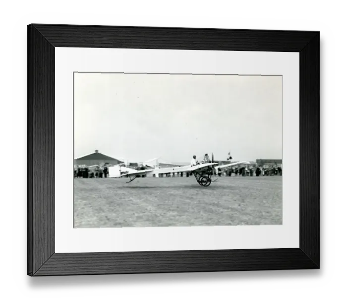 Framed Print : Deperdussin of 1910, belonging to the Shuttleworth Colle? Framed Print : Deperdussin of 1910, belonging to the Shuttleworth Colle?