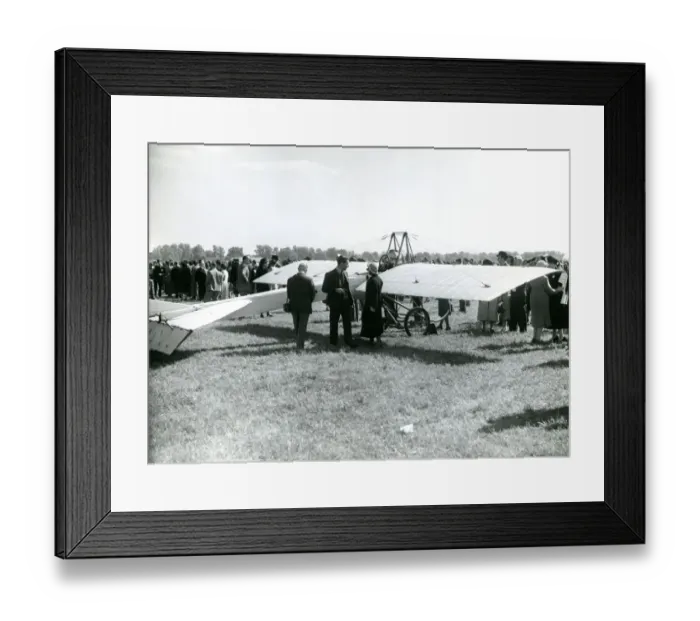 Framed Print : Deperdussin of 1910, belonging to the Shuttleworth Colle? Framed Print : Deperdussin of 1910, belonging to the Shuttleworth Colle?