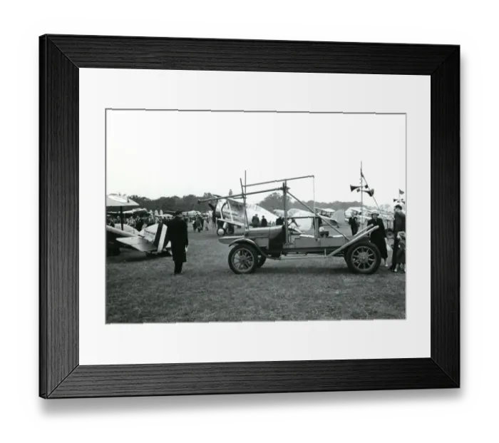 Framed Print : A Hucks starter at the 1953 Royal Aeronautical Society G? Framed Print : A Hucks starter at the 1953 Royal Aeronautical Society G?