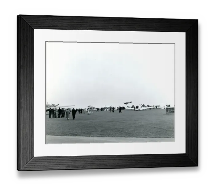 Framed Print : The 1956 Royal Aeronautical Society Garden Party at Wisl? Framed Print : The 1956 Royal Aeronautical Society Garden Party at Wisl?